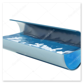 Rohrquerschnitt mit reduzierten Ablagerungen